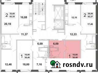 1-комнатная квартира, 38 м², 9/17 эт. на продажу в Томске Томск - изображение 1