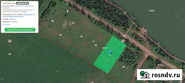 Участок ИЖС 50 сот. на продажу в Очере Очер - изображение 1