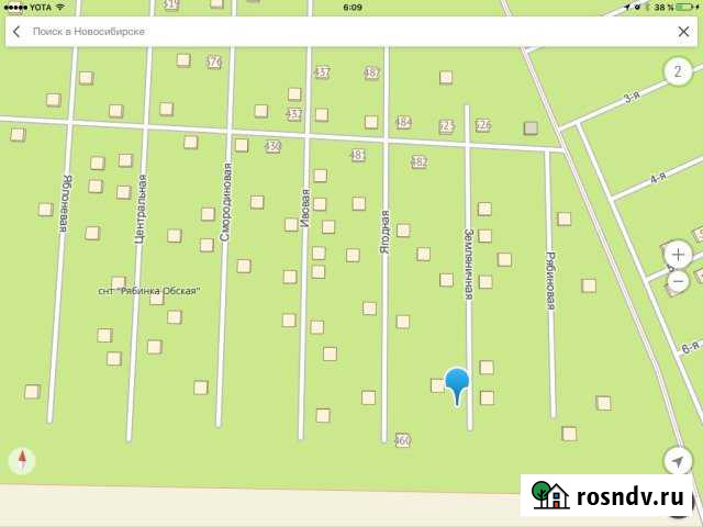 Участок СНТ, ДНП 6 сот. на продажу в Оби Обь - изображение 1