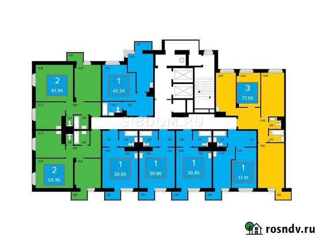 Квартира-студия, 30 м², 12/25 эт. на продажу в Красноярске Красноярск - изображение 1