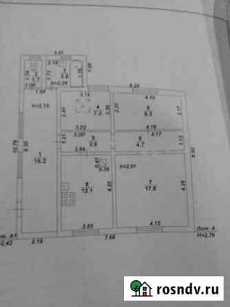 Дом 76.5 м² на участке 3.2 сот. на продажу в Поворино Поворино