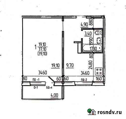 1-комнатная квартира, 39 м², 4/9 эт. на продажу в Саранске Саранск