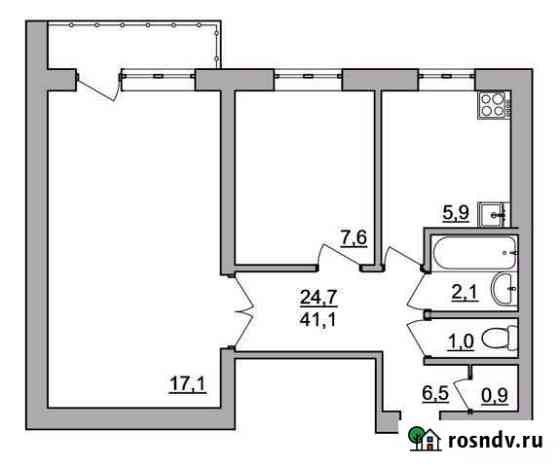 2-комнатная квартира, 41 м², 3/5 эт. на продажу в Павлово Нижегородской области Павлово