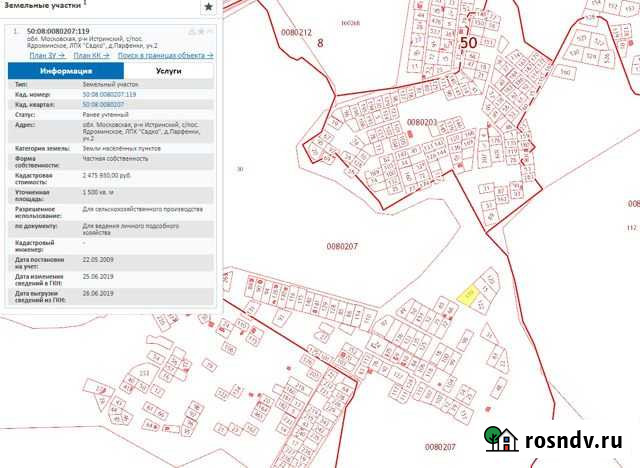 Участок ИЖС 45 сот. на продажу в Новопетровском Новопетровское - изображение 1