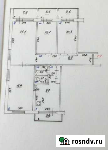 4-комнатная квартира, 86 м², 3/9 эт. на продажу в Самаре Самара - изображение 1