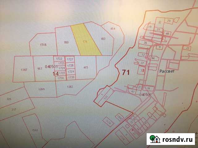 Участок ИЖС 138 сот. на продажу в Рассвете Тульской области Рассвет - изображение 1