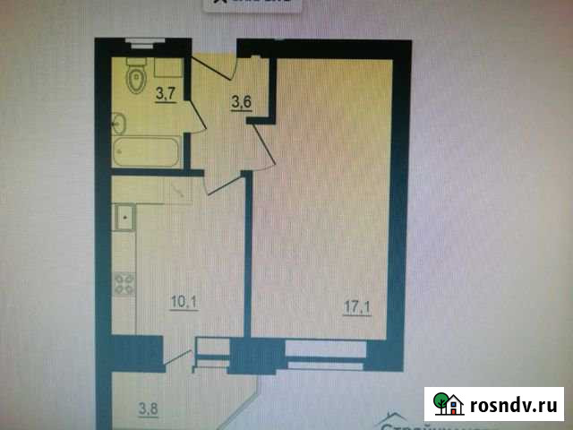 1-комнатная квартира, 36 м², 7/9 эт. на продажу в Пскове Псков - изображение 1