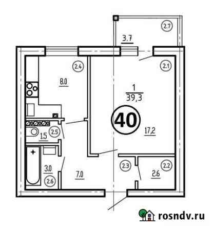 1-комнатная квартира, 39 м², 3/3 эт. на продажу в Миасском Миасское