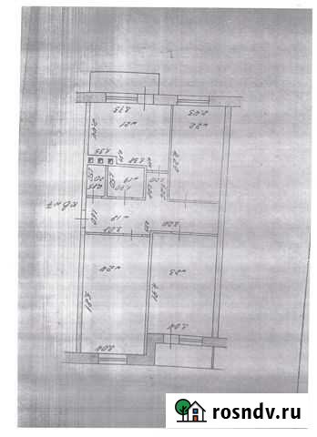 3-комнатная квартира, 67 м², 1/3 эт. на продажу в Грайвороне Грайворон - изображение 1