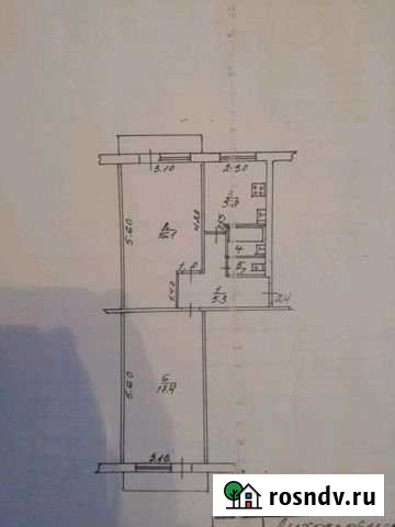 2-комнатная квартира, 48 м², 3/5 эт. на продажу в Лихославле Лихославль - изображение 1