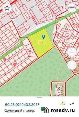 Участок ИЖС 300 сот. на продажу в Краснознаменске Московской области Краснознаменск - изображение 1