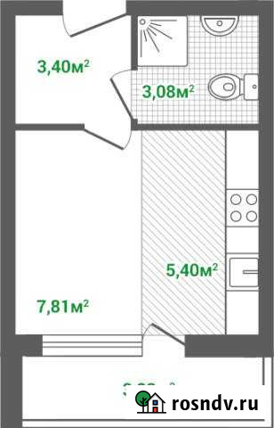 Квартира-студия, 21 м², 4/9 эт. на продажу в Кировске Ленинградской области Кировск - изображение 1