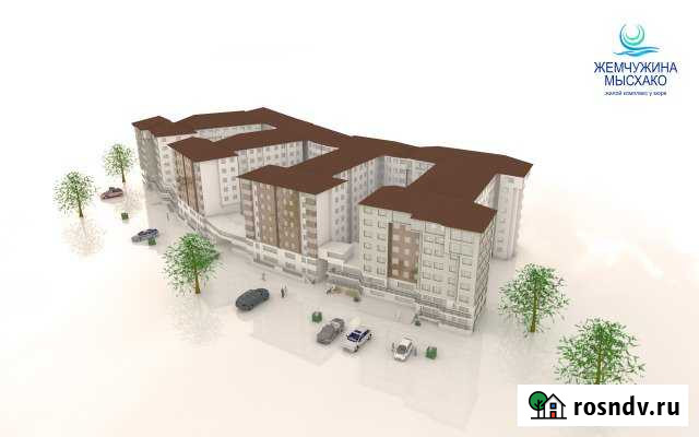 Квартира-студия, 26 м², 6/8 эт. на продажу в Мысхако Мысхако - изображение 1